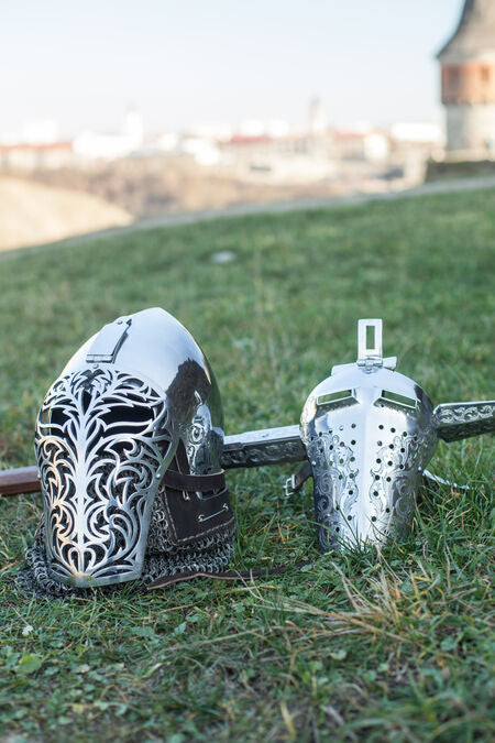 MEDIEVAL HELMET: KNIGHT BASCINET