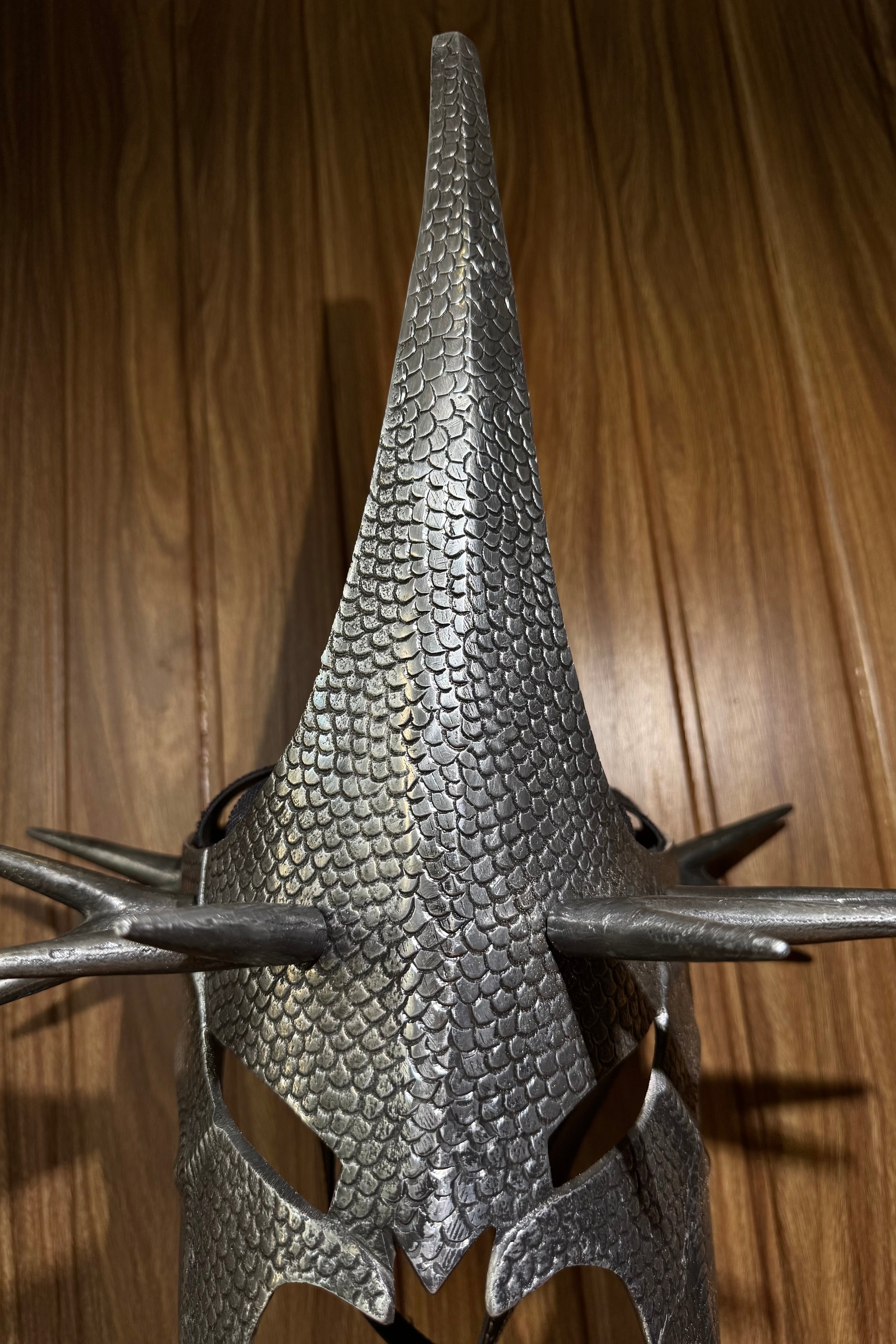 WITCH KING HELMET: VIPER SILVER