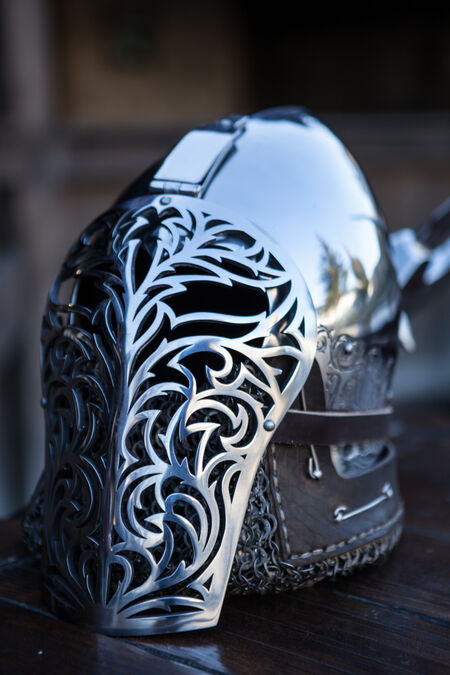 MEDIEVAL HELMET: KNIGHT BASCINET