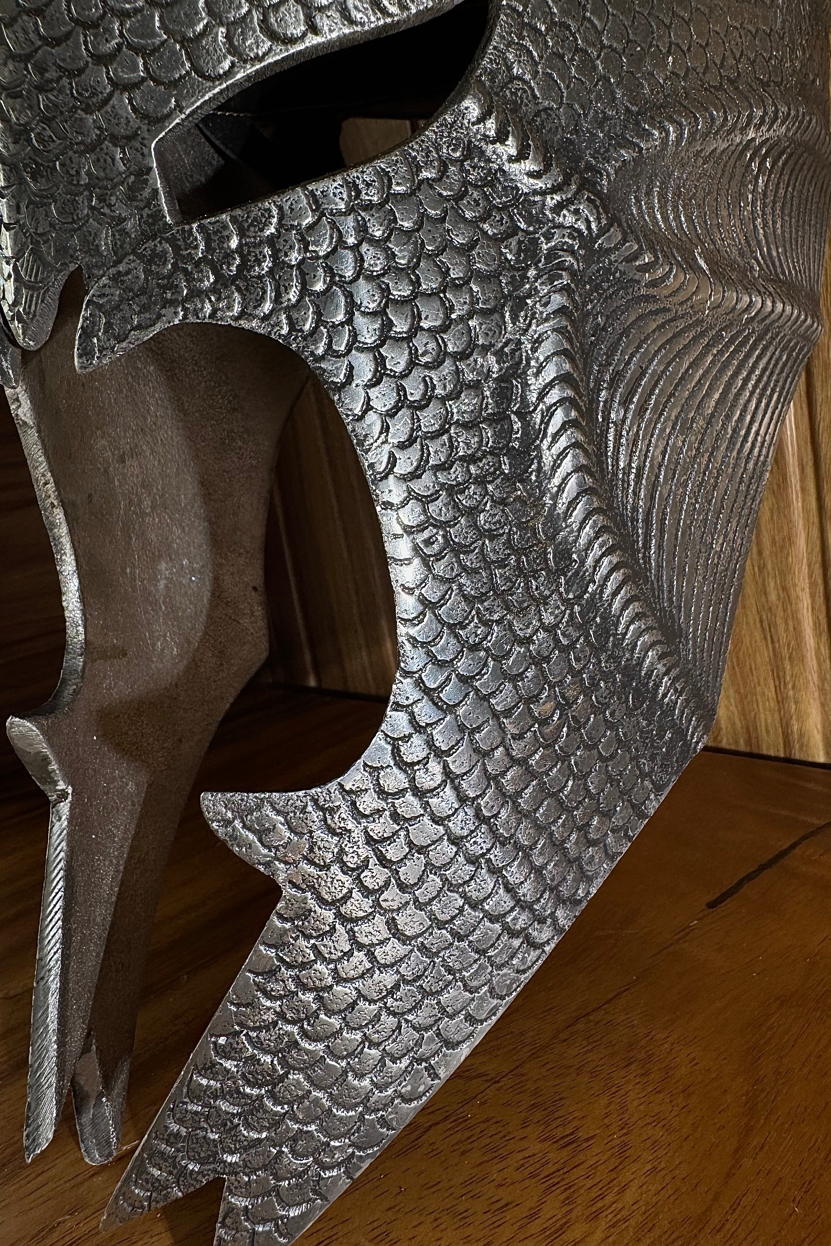 WITCH KING HELMET: VIPER SILVER